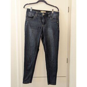 Democracy Womens Skinny Fit Jeans Size 6 Medium Wash With "Ab" Technology
